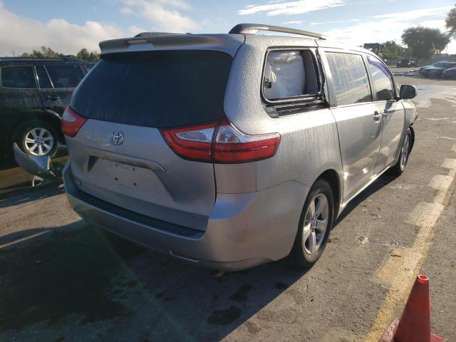 Photo 4 from auction – 2015 TOYOTA SIENNA LE with VIN 5TDKK3DC9FS603544