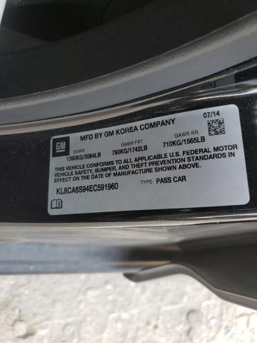 Photo 10 from auction – 2014 CHEVROLET SPARK LS with VIN KL8CA6S94EC591960