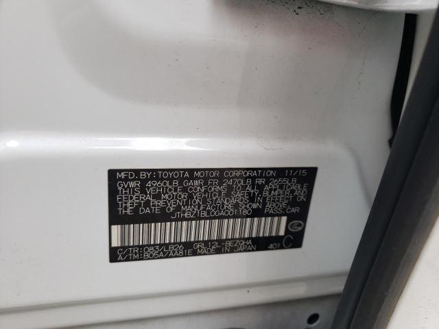 Photo 10 from auction – 2016 LEXUS GS 350 BAS with VIN JTHBZ1BL0GA001180