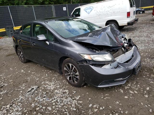 HONDA CIVIC EX 2013 with VIN 19XFB2F87DE013130 - Photo from auction