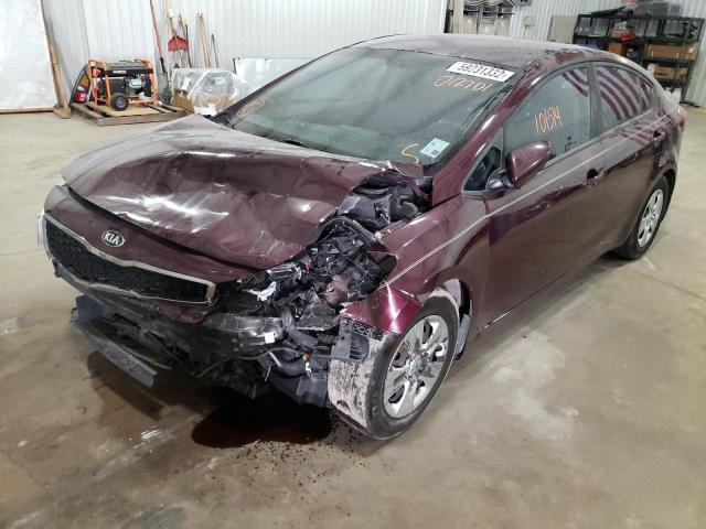Photo 2 from auction – 2017 KIA FORTE LX with VIN 3KPFL4A71HE012701