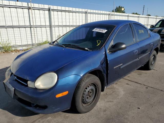 Photo 2 from auction – 2000 DODGE NEON BASE with VIN 1B3ES46C5YD864699