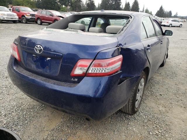 Photo 4 from auction – 2011 TOYOTA CAMRY BASE with VIN 4T1BF3EK1BU749318