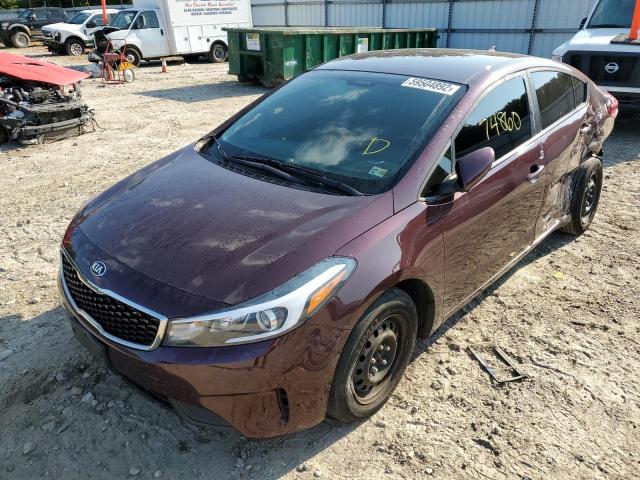 Photo 2 from auction – 2017 KIA FORTE LX with VIN 3KPFK4A76HE160362