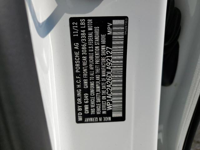 صورة رقم 10 من المزاد - 2013 PORSCHE CAYENNE TU مع VIN WP1AC2A26DLA92127