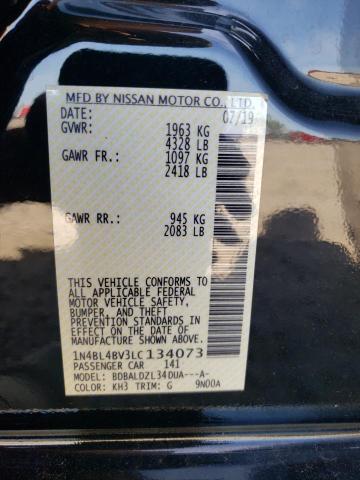 Photo 10 from auction – 2020 NISSAN ALTIMA S with VIN 1N4BL4BV3LC134073