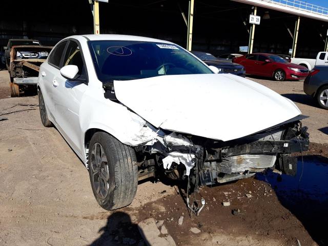KIA FORTE FE 2020 with VIN 3KPF24AD8LE243841 - Photo from auction