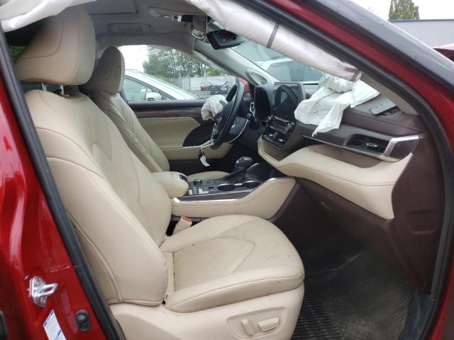 Photo 5 from auction – 2020 TOYOTA HIGHLANDER with VIN 5TDDZRBH0LS006235
