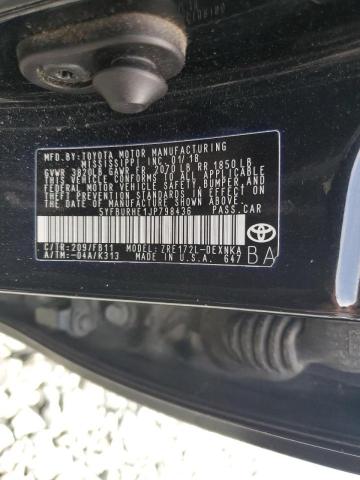 Photo 10 from auction – 2018 TOYOTA COROLLA L with VIN 5YFBURHE1JP798436