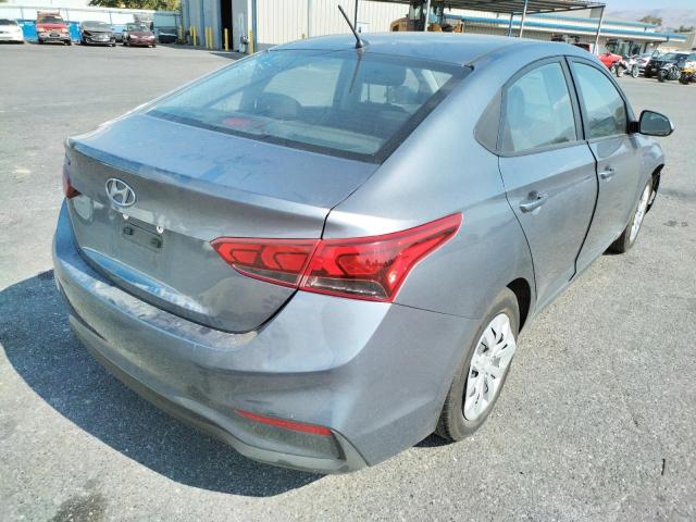 Photo 4 from auction – 2020 HYUNDAI ACCENT SE with VIN 3KPC24A63LE107105