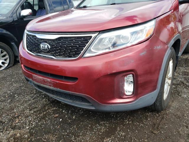 Photo 9 from auction – 2014 KIA SORENTO LX with VIN 5XYKTCA63EG543056