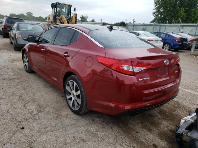 Photo 3 from auction – 2012 KIA OPTIMA SX with VIN 5XXGR4A64CG028739