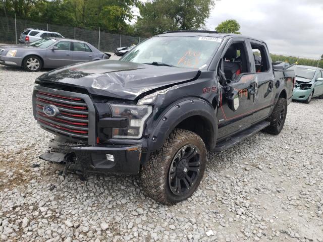 Photo 2 from auction – 2017 FORD F150 SUPER with VIN 1FTEW1EG3HFB71561