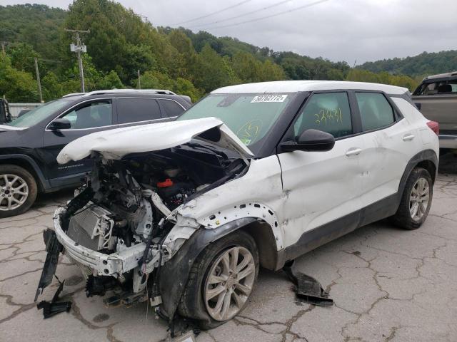 Photo 2 from auction – 2021 CHEVROLET TRAILBLAZE with VIN KL79MMS26MB094541