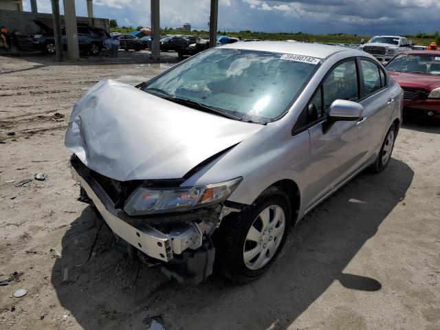 Photo 2 from auction – 2015 HONDA CIVIC LX with VIN 19XFB2F5XFE015978