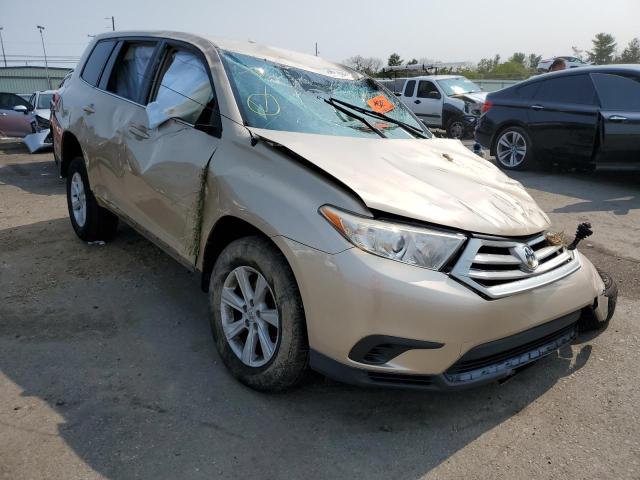 TOYOTA HIGHLANDER 2012 with VIN 5TDBK3EH6CS123984 - Photo from auction