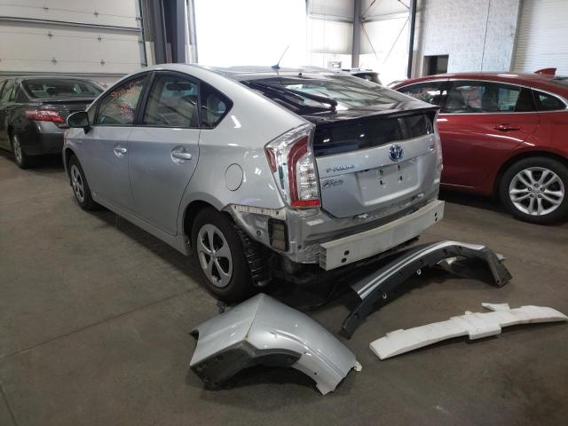 Photo 3 from auction – 2015 TOYOTA PRIUS with VIN JTDKN3DU1F0467364