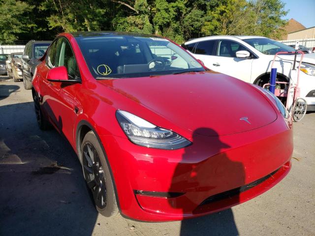 Foto 1 de la subasta – 2021 TESLA MODEL Y con VIN 5YJYGDEE4MF232232