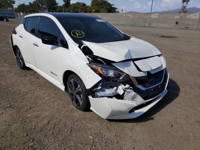 NISSAN LEAF S 2019 with VIN 1N4AZ1CP0KC302775 - Photo from auction