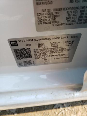 Photo 10 from auction – 2022 CHEVROLET SILVERADO with VIN 3GCUDDED6NG620525