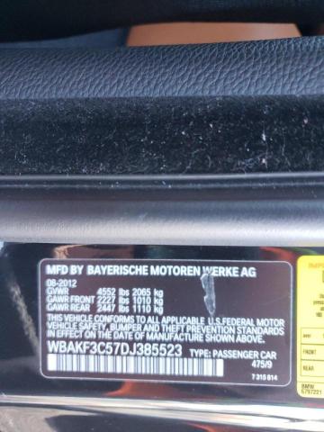 Photo 10 from auction – 2013 BMW 328 XI with VIN WBAKF3C57DJ385523
