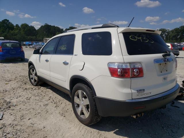 Photo 3 from auction – 2010 GMC ACADIA SLT with VIN 1GKLRMED6AJ130435
