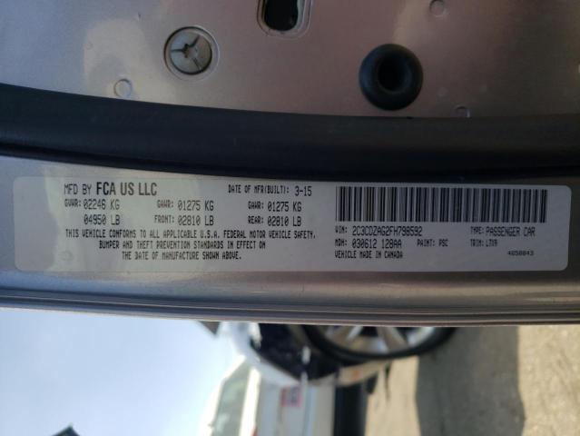 Photo 10 from auction – 2015 DODGE CHALLENGER with VIN 2C3CDZAG2FH798592