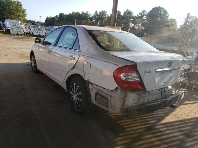 Photo 3 from auction – 2002 TOYOTA CAMRY LE with VIN 4T1BE32KX2U011315