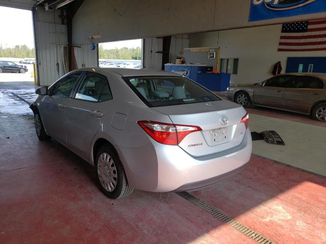 Photo 3 from auction – 2015 TOYOTA COROLLA L with VIN 2T1BURHE7FC245667