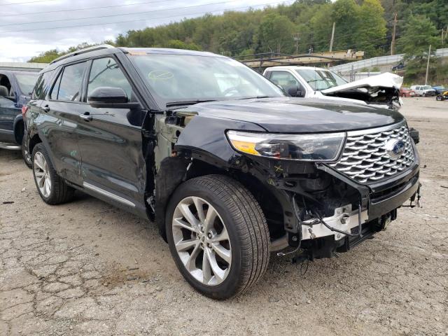 FORD EXPLORER P 2021 with VIN 1FM5K8HC3MGA69092 - Photo from auction