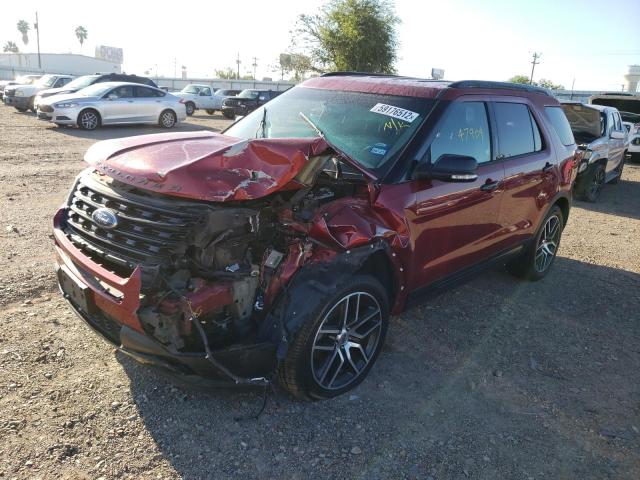 Photo 2 from auction – 2017 FORD EXPLORER S with VIN 1FM5K8GT4HGC36650
