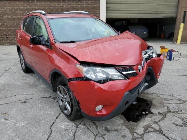 TOYOTA RAV4 XLE 2015 with VIN JTMRFREV7FJ013636 - Photo from auction