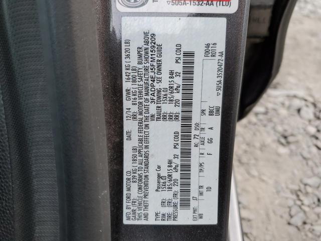 Photo 10 from auction – 2015 FORD FIESTA SE with VIN 3FADP4EJ5FM159209