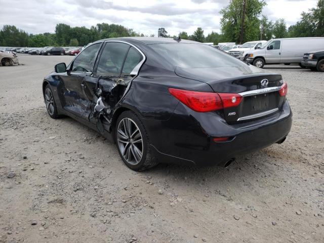 Photo 3 from auction – 2014 INFINITI Q50 BASE with VIN JN1BV7AR8EM692950