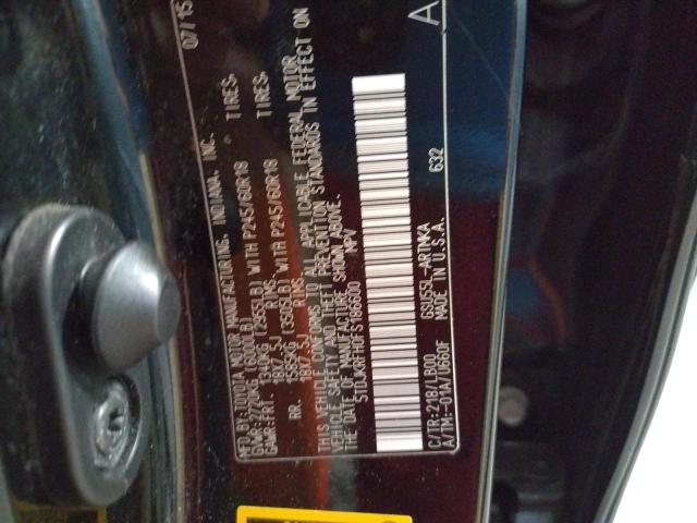 Photo 10 from auction – 2015 TOYOTA HIGHLANDER with VIN 5TDJKRFH0FS186600
