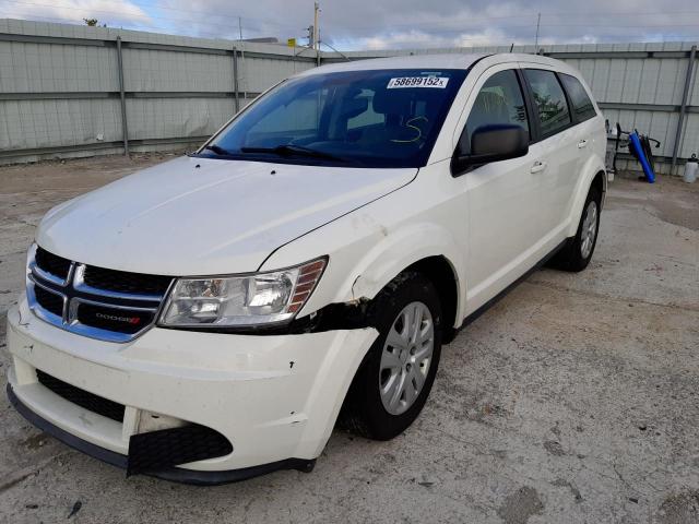Photo 2 from auction – 2014 DODGE JOURNEY SE with VIN 3C4PDCAB1ET246571