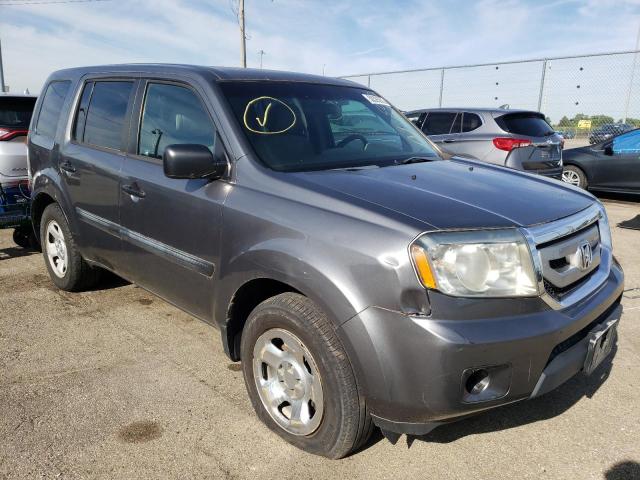 HONDA PILOT LX 2011 with VIN 5FNYF4H23BB088769 - Photo from auction