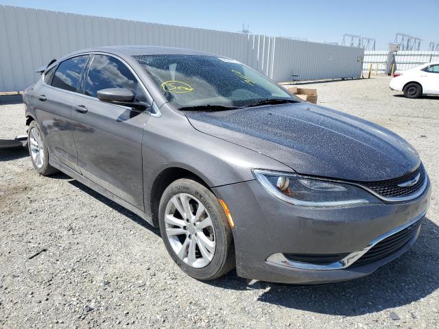 CHRYSLER 200 LIMITE 2015 with VIN 1C3CCCAB4FN703865 - Photo from auction
