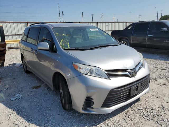 TOYOTA SIENNA LE 2018 with VIN 5TDKZ3DC6JS927037 - Photo from auction