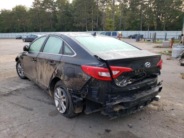 Photo 3 from auction – 2017 HYUNDAI SONATA SE with VIN 5NPE24AF8HH483875