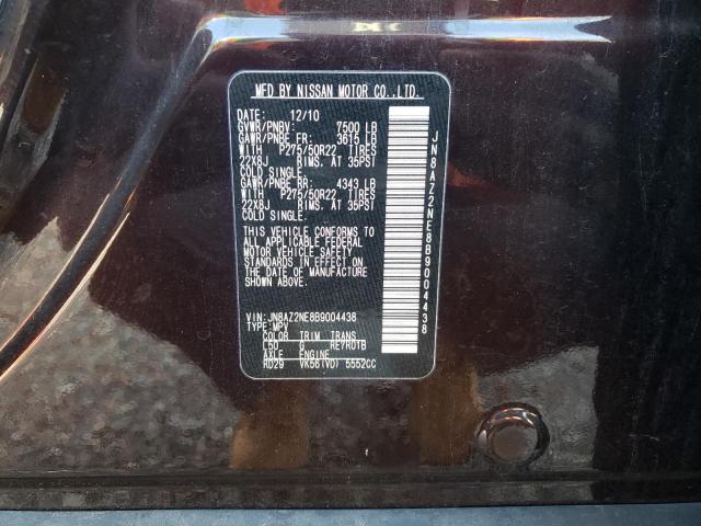 Photo 10 from auction – 2011 INFINITI QX56 with VIN JN8AZ2NE8B9004438