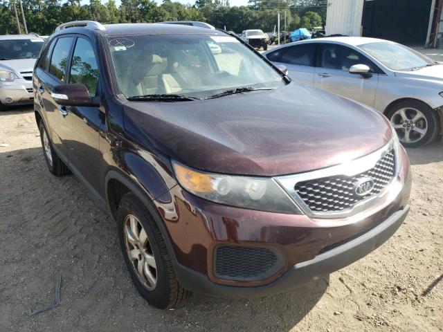 KIA SORENTO LX 2013 with VIN 5XYKT4A29DG368698 - Photo from auction