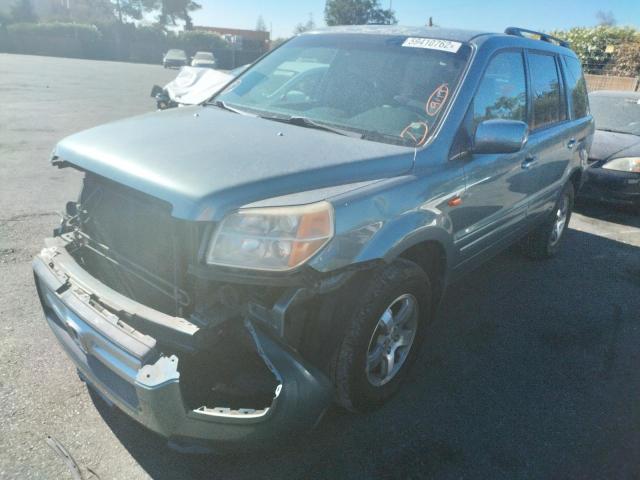 Photo 2 from auction – 2006 HONDA PILOT EX with VIN 2HKYF18426H535230