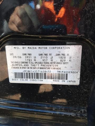 Фото 10 с аукциона – 2007 MAZDA 3 HATCHBAC с VIN JM1BK143571638455