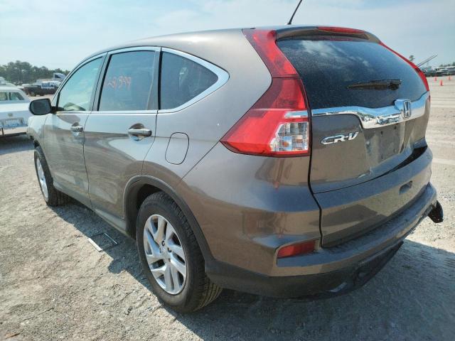 Photo 3 from auction – 2016 HONDA CR-V EX with VIN 3CZRM3H51GG705984