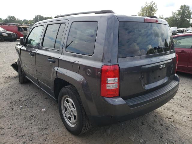 Photo 3 from auction – 2017 JEEP PATRIOT SP with VIN 1C4NJPBBXHD161759
