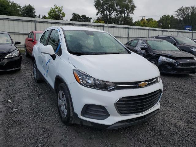 CHEVROLET TRAX LS 2017 with VIN KL7CJKSB5HB204701 - Photo from auction
