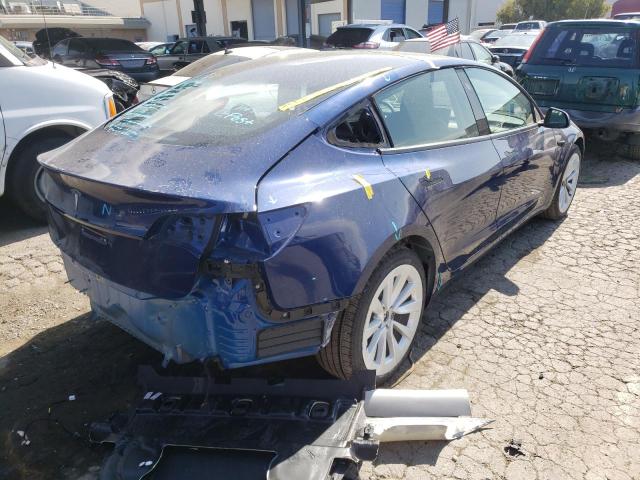 Photo 4 from auction – 2022 TESLA MODEL 3 with VIN 5YJ3E1EA3NF143202