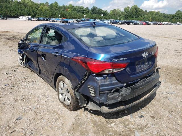 Photo 3 from auction – 2016 HYUNDAI ELANTRA SE with VIN 5NPDH4AE3GH731482