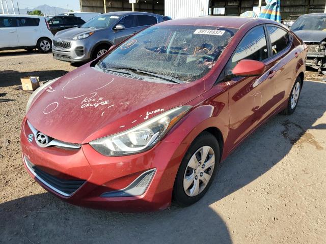 Photo 2 from auction – 2016 HYUNDAI ELANTRA SE with VIN 5NPDH4AE5GH710956